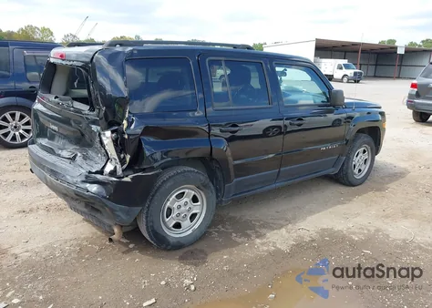 2015 Jeep Patriot Sport из США, поврежденный, VIN 1C4NJPBA4FD317895